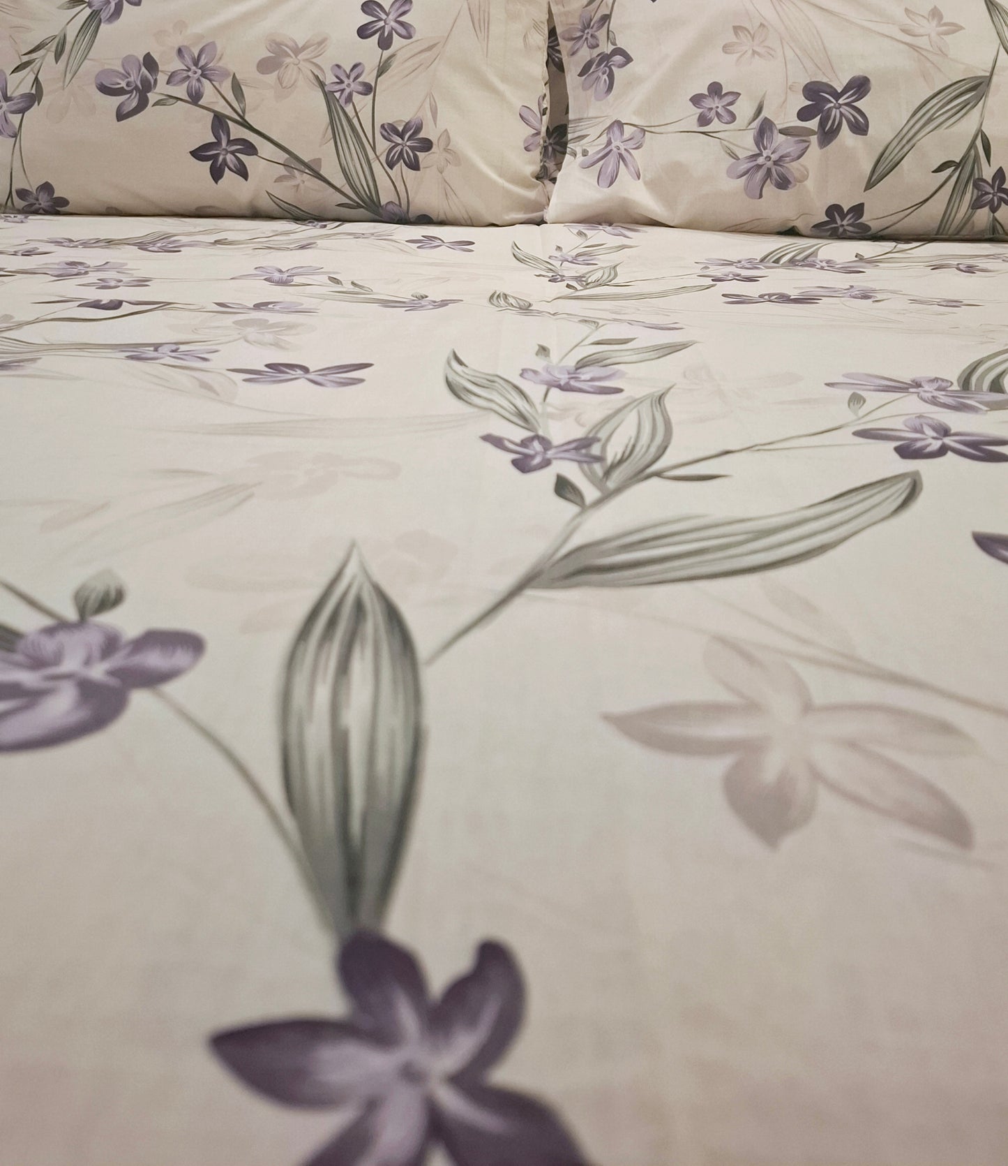 Floral Pepal Barcelona Bedsheet